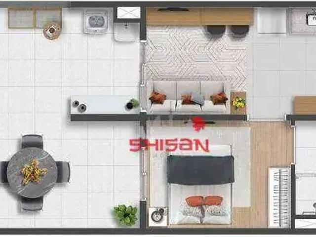 Apartamento para Venda em São Paulo/SP Campos Eliseos 1 Quartos