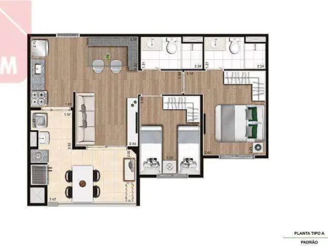 Apartamento para Venda em São Paulo/SP Casa Verde 2 Quartos