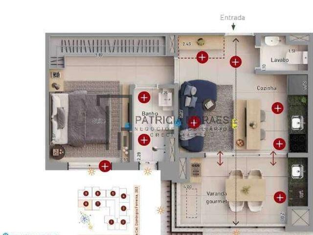 Apartamento para Venda em São Paulo/SP Chácara Klabin 1 Quartos
