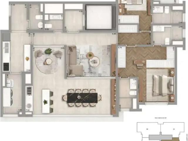 Apartamento para Venda em São Paulo/SP Chácara Klabin 3 Quartos