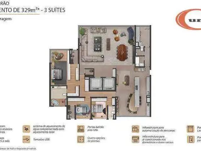 Apartamento para Venda em São Paulo/SP Chácara Itaim 4 Quartos