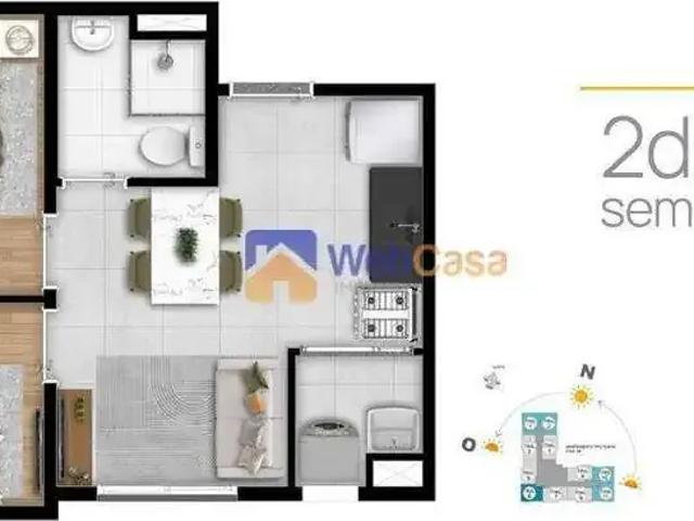 Apartamento para Venda em São Paulo/SP Cidade Patriarca 2 Quartos