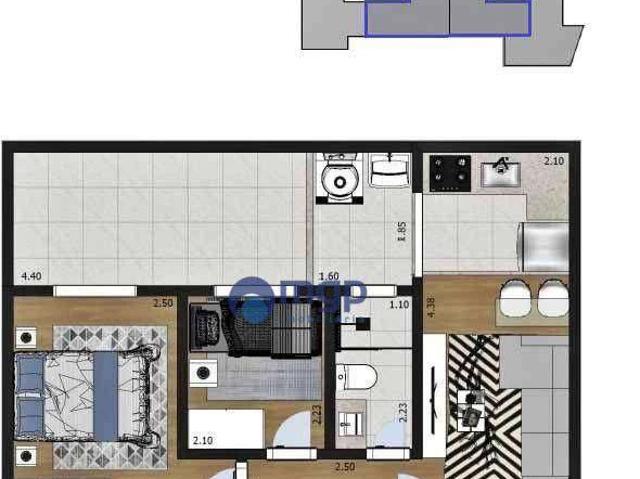 Apartamento para Venda em São Paulo/SP Guapira 2 Quartos