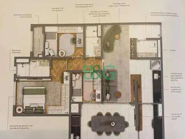 Apartamento para Venda em São Paulo/SP Ipiranga 3 Quartos