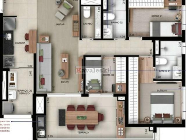 Apartamento para Venda em São Paulo/SP Ipiranga 3 Quartos