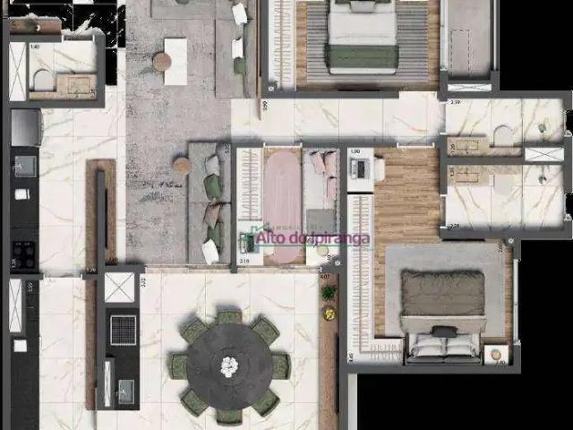 Apartamento para Venda em São Paulo/SP Ipiranga 3 Quartos