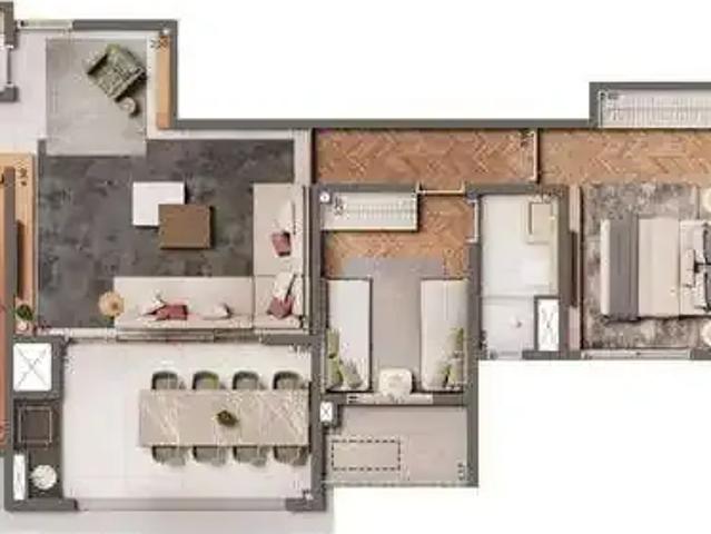 Apartamento para Venda em São Paulo/SP Jardim da Glória 2 Quartos