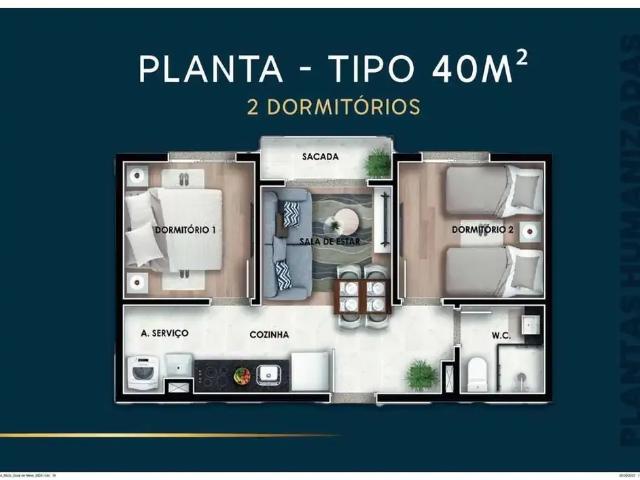Apartamento para Venda em São Paulo/SP Jardim Santa Lucrécia 2 Quartos