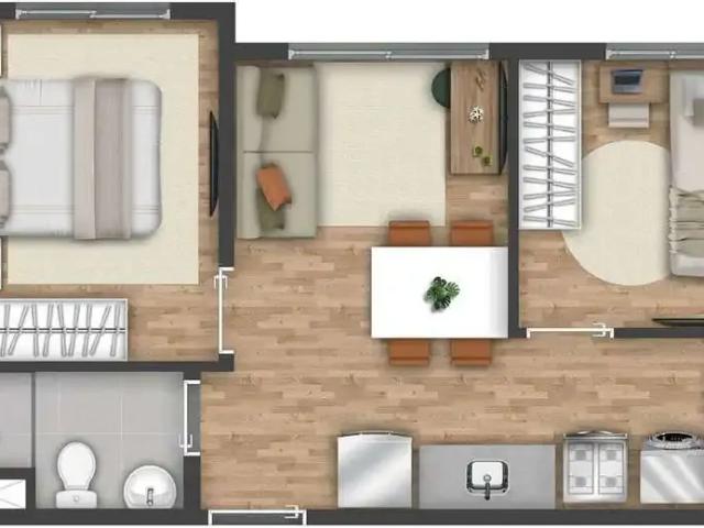 Apartamento para Venda em São Paulo/SP Jardim Silva Teles 2 Quartos