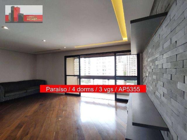 Apartamento para Venda em São Paulo/SP Paraíso 4 Quartos