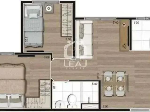 Apartamento para Venda em São Paulo/SP Paraíso do Morumbi 2 Quartos