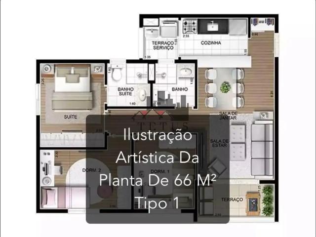 Apartamento para Venda em São Paulo/SP Parque Reboucas 3 Quartos