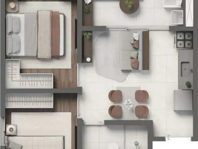 Apartamento para Venda em São Paulo/SP Parque Residencial da Lapa 2 Quartos