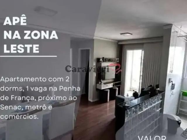 Apartamento para Venda em São Paulo/SP Penha De França 2 Quartos
