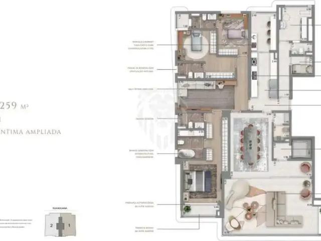 Apartamento para Venda em São Paulo/SP Perdizes 3 Quartos