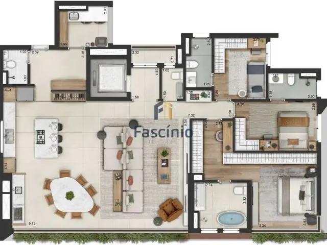 Apartamento para Venda em São Paulo/SP Pinheiros 2 Quartos