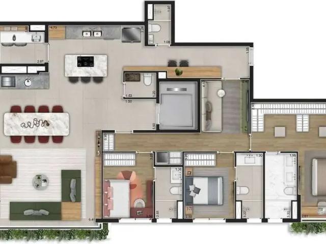 Apartamento para Venda em São Paulo/SP Sumarezinho 3 Quartos