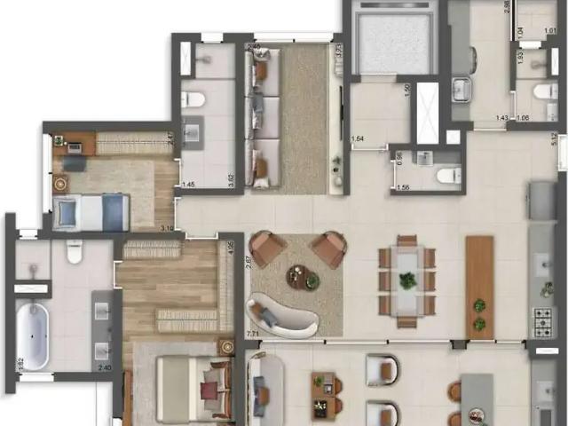 Apartamento para Venda em São Paulo/SP Sumarezinho 3 Quartos