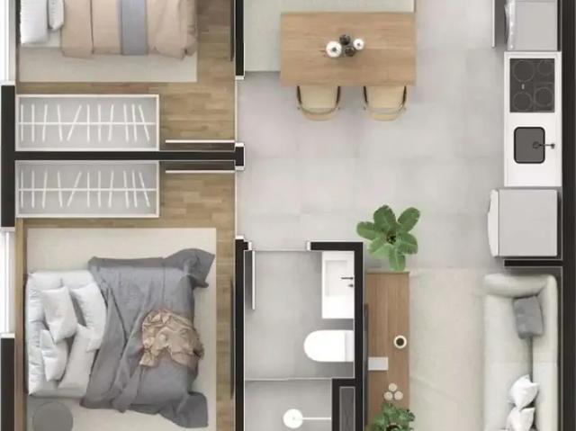Apartamento para Venda em São Paulo/SP Santo Amaro 2 Quartos