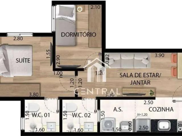 Apartamento para Venda em São Paulo/SP Tucuruvi 2 Quartos