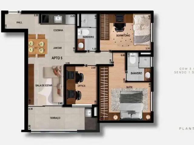 Apartamento para Venda em São Paulo/SP Vila Curuçá 3 Quartos