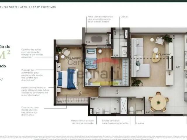 Apartamento para Venda em São Paulo/SP Vila Guilherme 2 Quartos