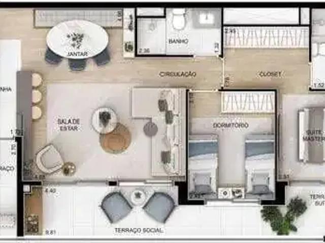 Apartamento para Venda em São Paulo/SP Vila Dom Pedro I 3 Quartos