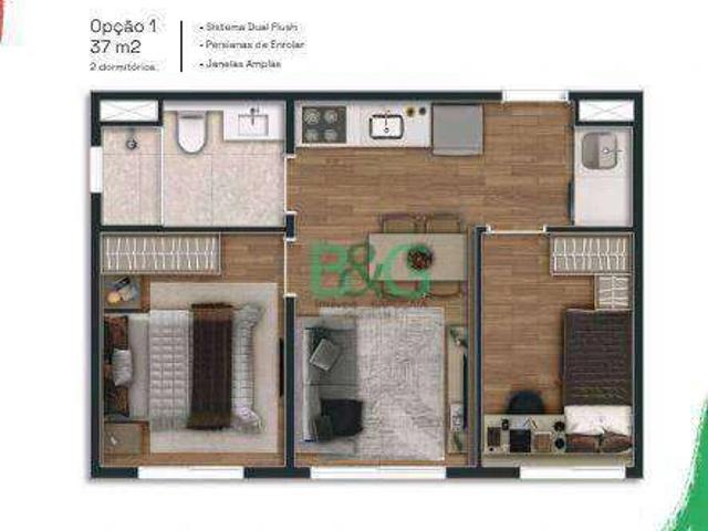 Apartamento para Venda em São Paulo/SP Vila Independência 2 Quartos