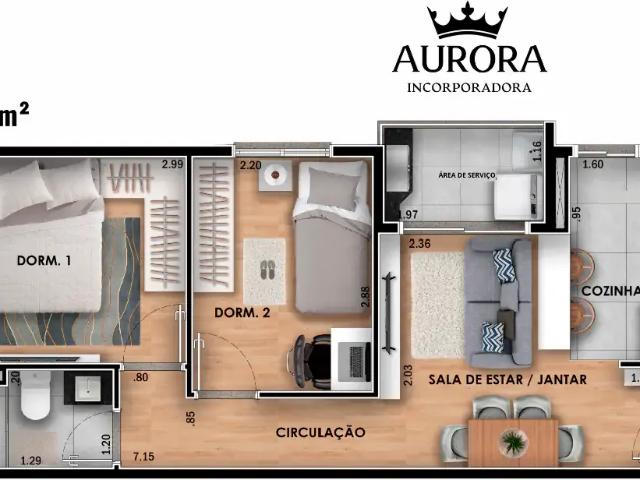 Apartamento para Venda em São Paulo/SP Vila Matilde 2 Quartos