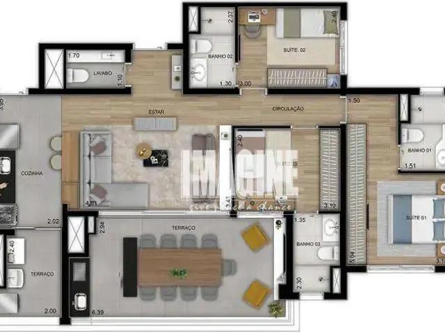 Apartamento para Venda em São Paulo/SP Vila Matilde 3 Quartos