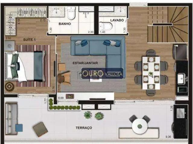 Apartamento para Venda em São Paulo/SP Vila Madalena 2 Quartos