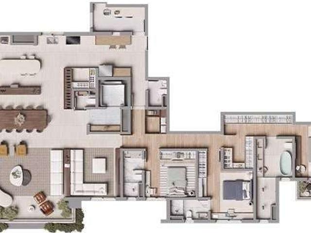 Apartamento para Venda em São Paulo/SP Vila Nova Conceição 4 Quartos