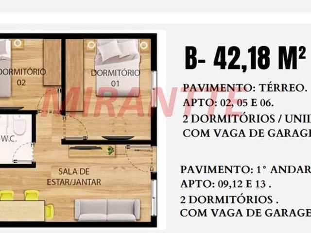 Apartamento para Venda em São Paulo/SP Vila Nova Mazzei 2 Quartos