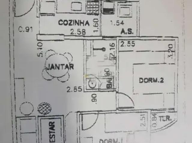 Apartamento para Venda em São Paulo/SP Vila Santo Estéfano 2 Quartos