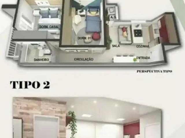 Apartamento para Venda em São Paulo/SP Vila Ré 2 Quartos