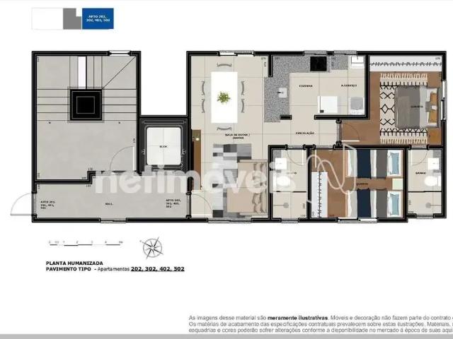 Apartamento para Venda em Sabará/MG Ana Lúcia 2 Quartos