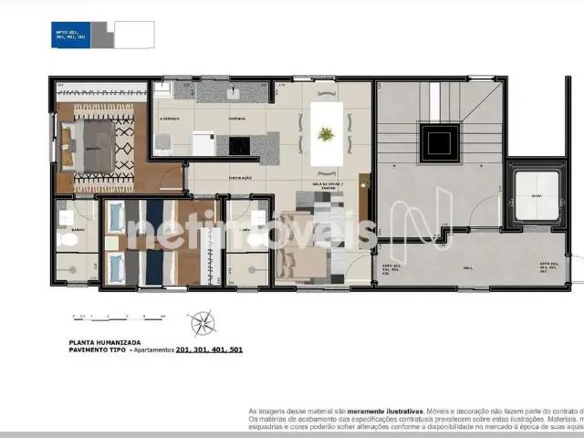 Apartamento para Venda em Sabará/MG Ana Lúcia 2 Quartos