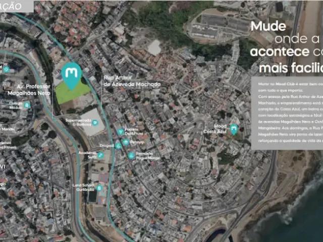 Apartamento para Venda em Salvador/BA Costa Azul 2 Quartos