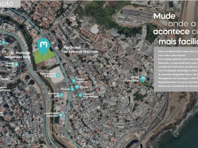 Apartamento para Venda em Salvador/BA Costa Azul 2 Quartos