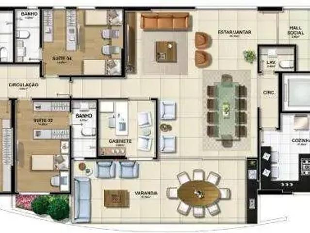 Apartamento para Venda em Salvador/BA Caminho das Árvores 4 Quartos