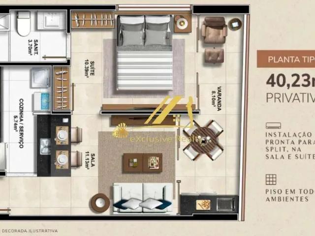 Apartamento para Venda em Salvador/BA Graça 1 Quartos