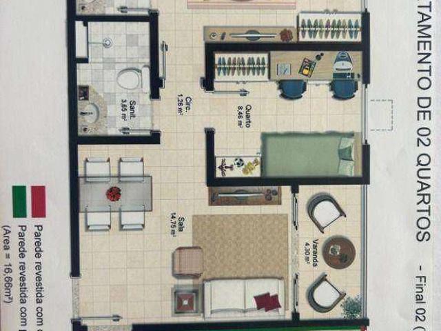 Apartamento para Venda em Salvador/BA Imbuí 2 Quartos