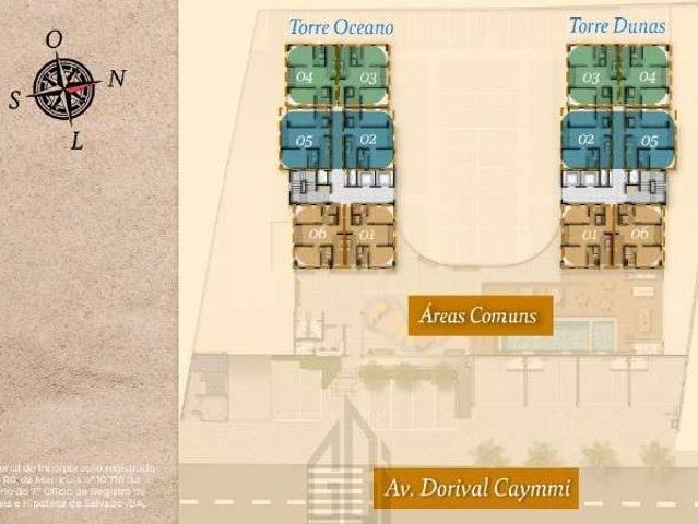 Apartamento para Venda em Salvador/BA Itapuã 2 Quartos