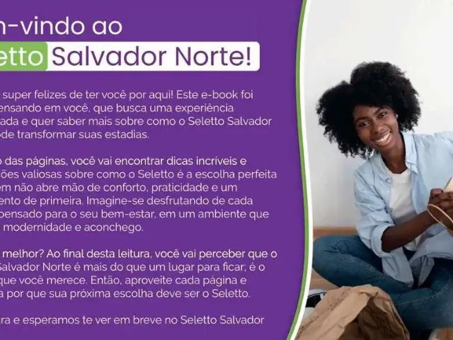 Apartamento para Venda em Salvador/BA Jardim das Margaridas 1 Quartos
