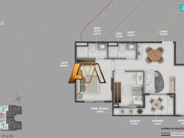 Apartamento para Venda em Salvador/BA Pituaçu 2 Quartos
