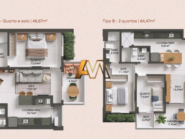 Apartamento para Venda em Salvador/BA Pituaçu 2 Quartos