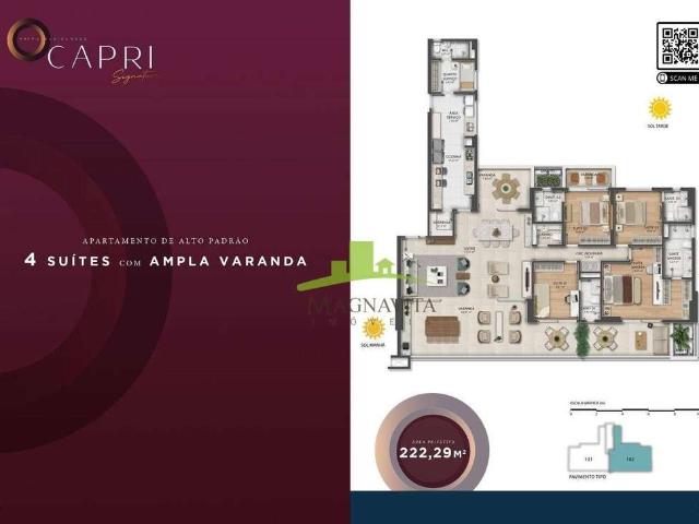 Apartamento para Venda em Salvador/BA Pituba 4 Quartos