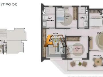 Apartamento para Venda em Salvador/BA Rio Vermelho 3 Quartos