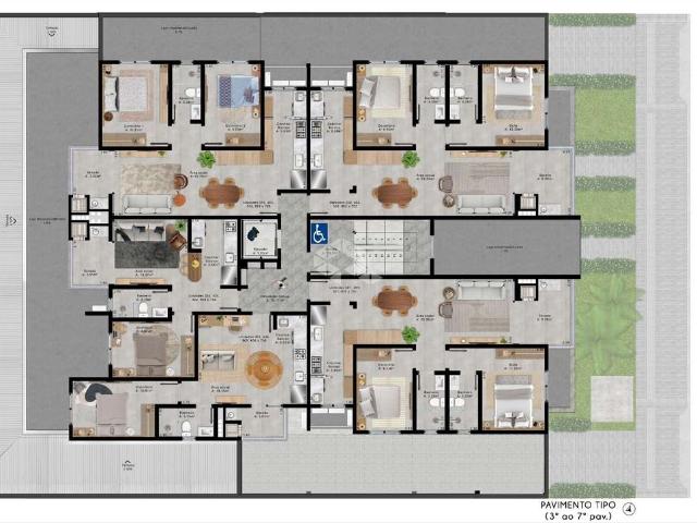 Apartamento para Venda em Santa Maria/RS Camobi 1 Quartos