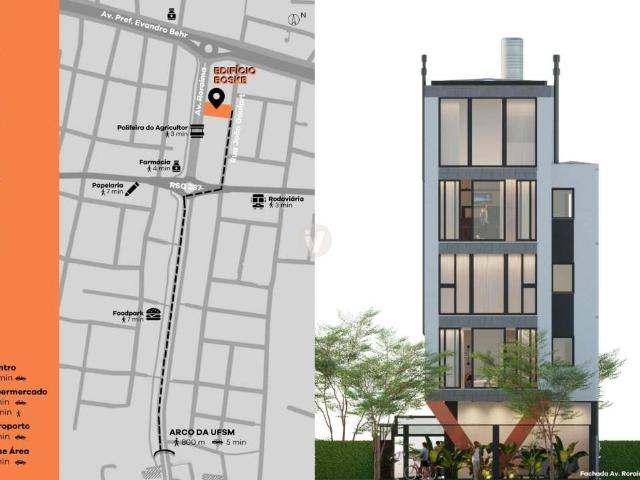 Apartamento para Venda em Santa Maria/RS Camobi 1 Quartos